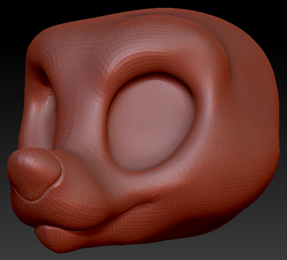 Western Kemono Crux Head Base Variant 1