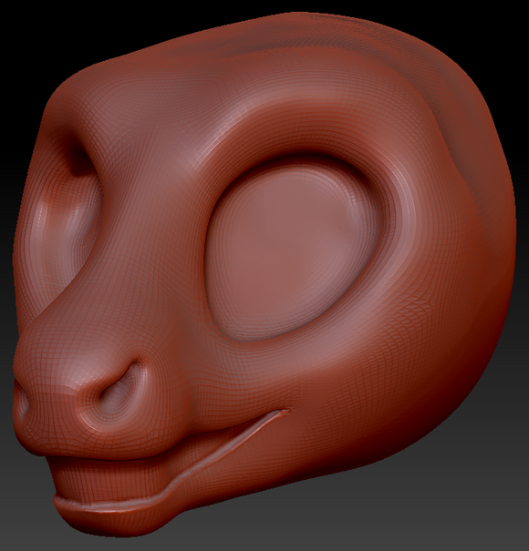 Western Kemono Caribou/Reindeer Static Jaw Head Base