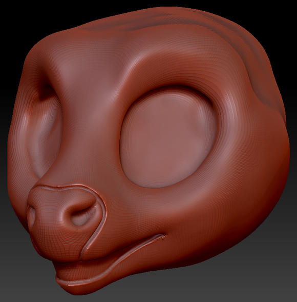 Western Kemono Deer Static Jaw Head Base