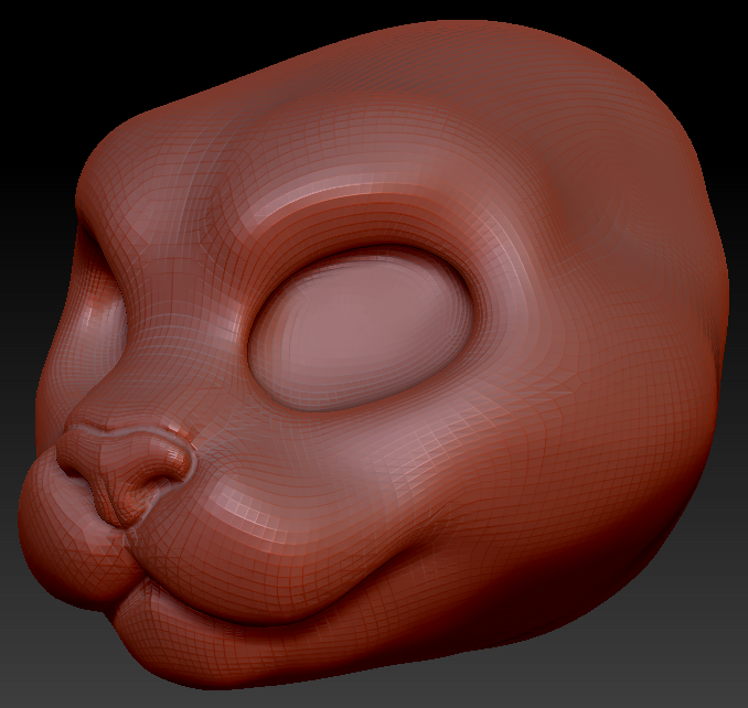 Gender Neutral Persian Cat Head Base