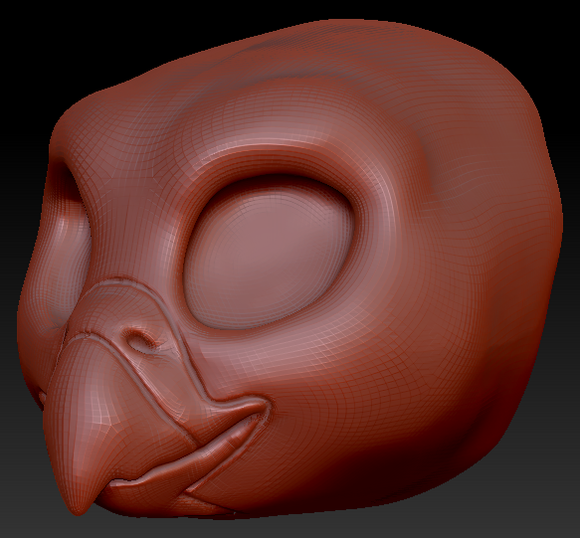 Western Kemono Falcon Head Base