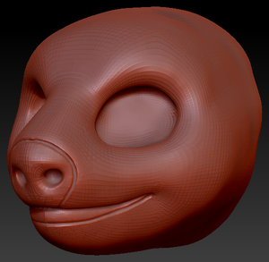 Gender Neutral Sloth Head Base