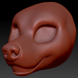 Feminine Corgi Static Jaw Head Base