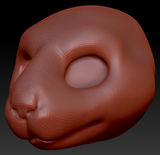 Gender Neutral Guinea Pig Head Base