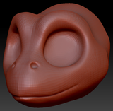 Western Kemono Frog Head Base