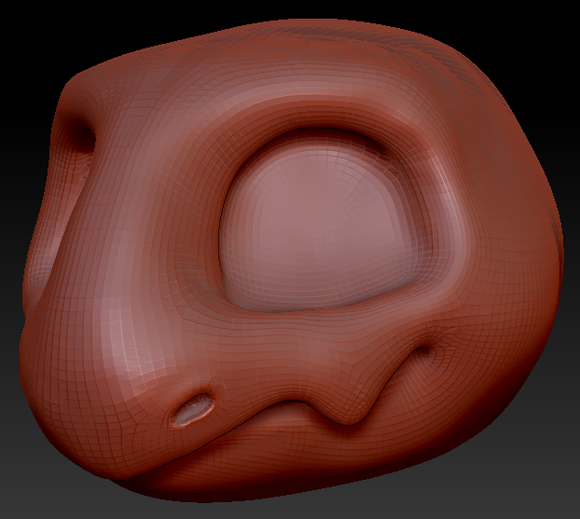 Gender Neutral Toony Turtle Head Base Variant 2
