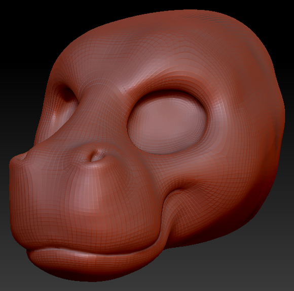 Gender Neutral Hippo Head Base