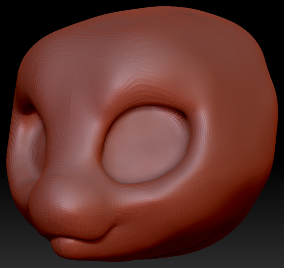 True Kemono Orca Head Base