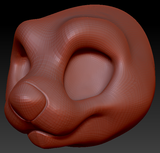 Kemono Toony Otter Head Base Variant 1