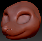 Feminine Fox Head Base Variant 2