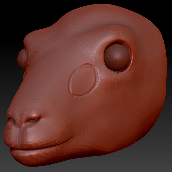 Realistic Goat/Sheep Head Base