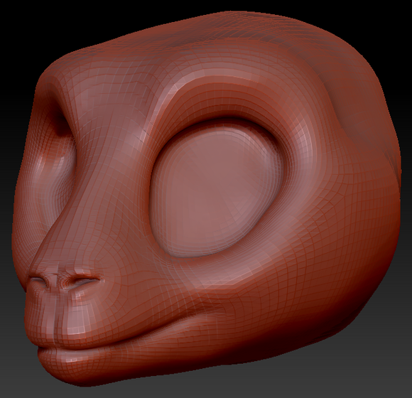 Western Kemono Goat/Sheep Head Base Variant 2