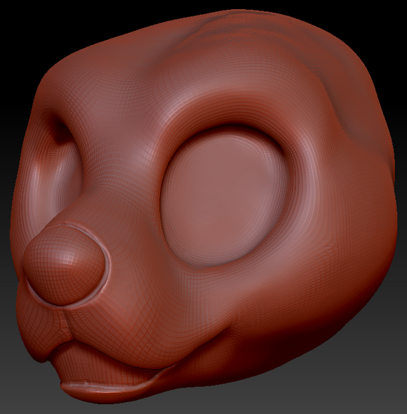 Western Kemono Pitbull Static Jaw Head Base