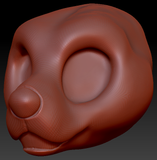 Western Kemono Pitbull Static Jaw Head Base