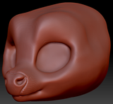 True Kemono Deer Head Base