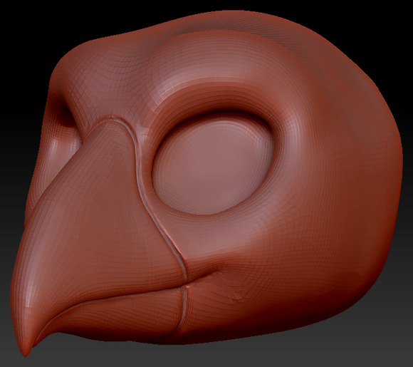 Western Kemono Toucan Head Base