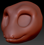 Western Kemono Electric Eel Head Base