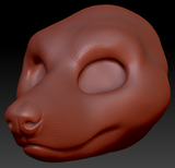 Gender Neutral Saluki Head Base