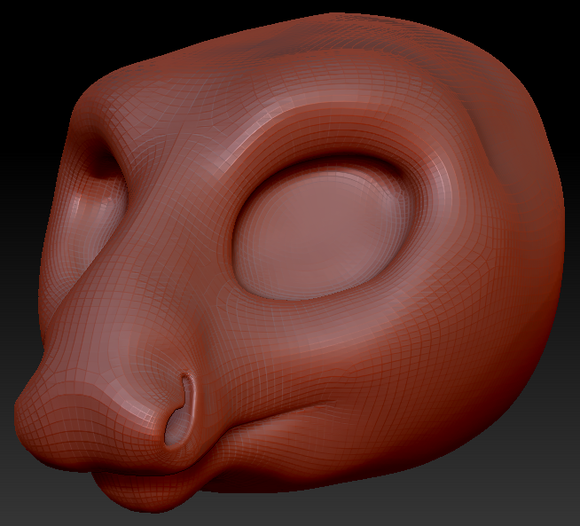 Western Kemono Moose Head Base