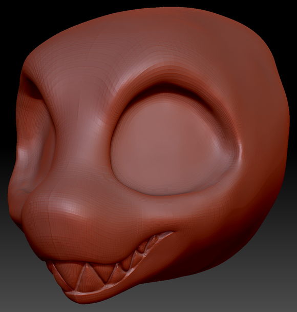 Avali Head Base Variant 2