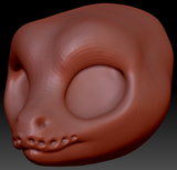 True Kemono Ball Python Head Base