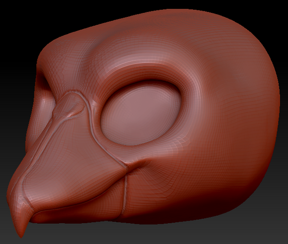 Western Kemono Shoebill Head Base