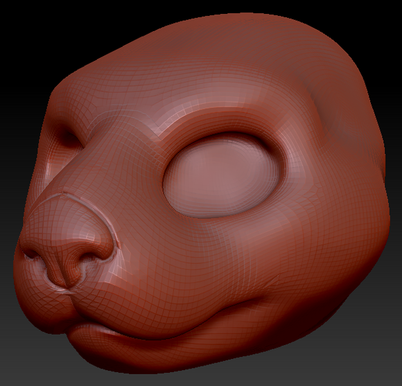 Gender Neutral Sea Otter Head Base