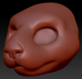Gender Neutral Sea Otter Head Base