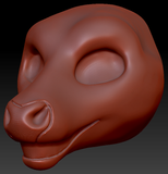 Gender Neutral Deer Static Jaw Head Base