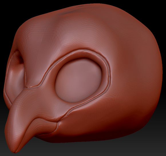 True Kemono Flamingo Head Base