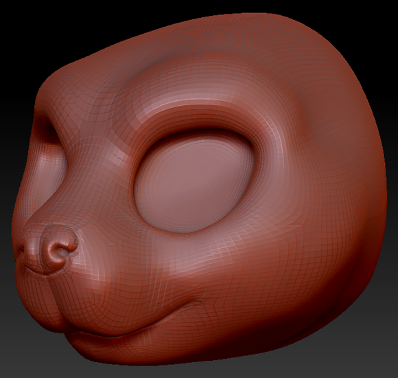 Western Kemono Beaver Head Base