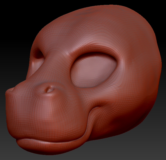 Feminine Hippo Head Base