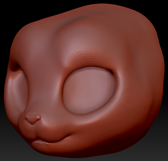 True Kemono Feline Head Base