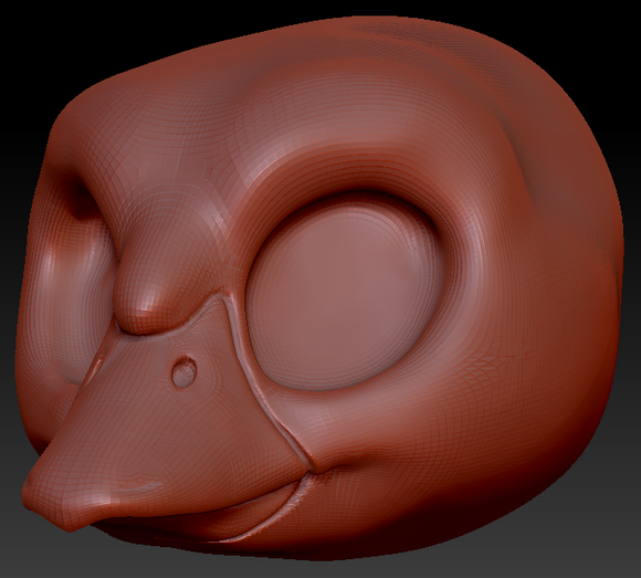 Western Kemono Swan Head Base