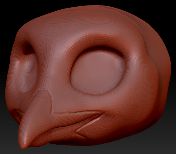 Western Kemono Seagull Head Base