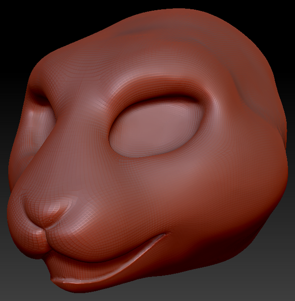 Feminine Bunny Static Jaw Head Base