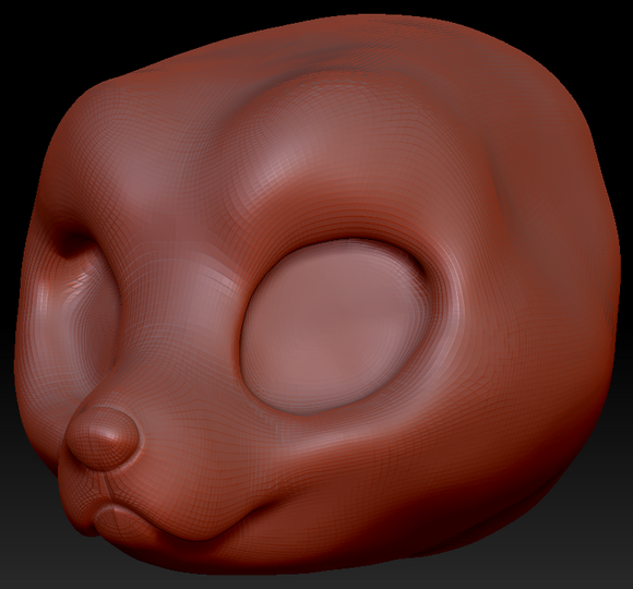 True Kemono Doberman Head Base