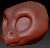 Western Kemono Point-nosed Dragon Head Base Variant 2