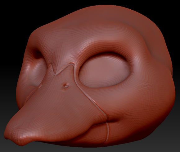 Gender Neutral Duck Head Base Variant 1