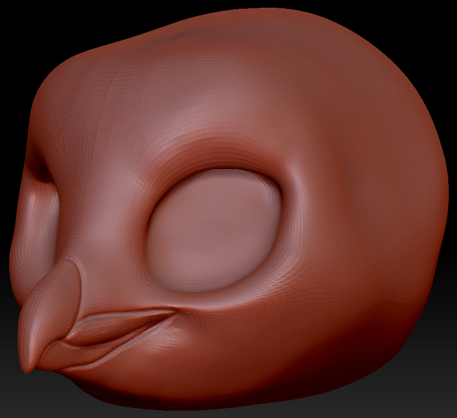 True Kemono Rockhopper Penguin Head Base
