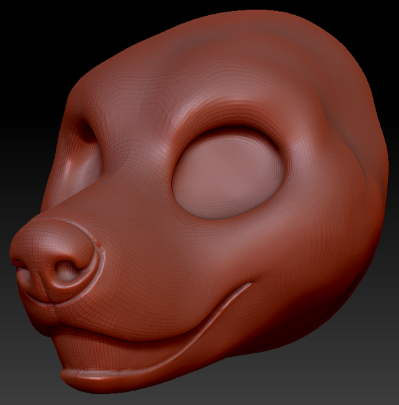 Gender Neutral Corgi Static Jaw Head Base