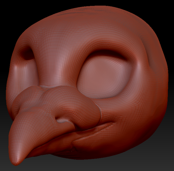 Feminine Pigeon Head Base