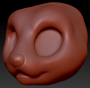 Western Kemono Ferret Head Base Variant 1