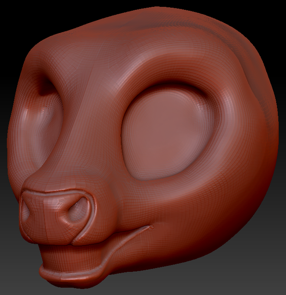 Western Kemono Cow Static Jaw Head Base