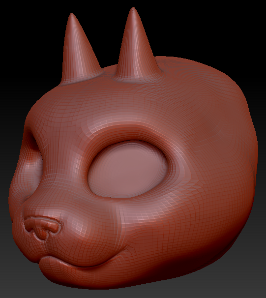 Western Kemono Pallas Cat Head Base Complex Variant 1