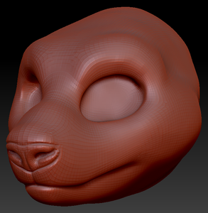 Gender Neutral Giant Panda Head Base