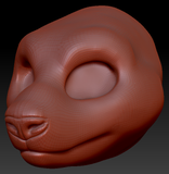 Gender Neutral Giant Panda Head Base