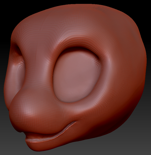 Western Kemono Orca Static Jaw Head Base