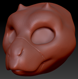 Gender Neutral Birdcat Head Base