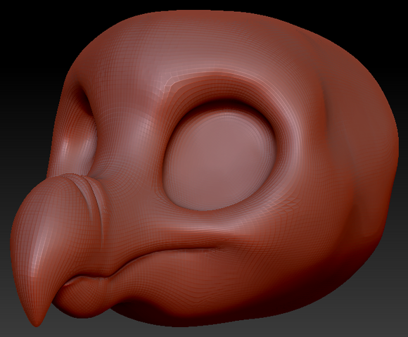 Western Kemono Dodo Head Base